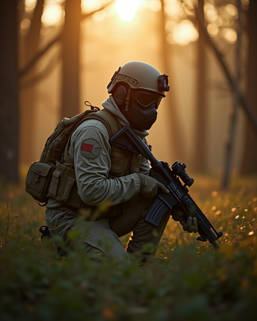 Airsoft Shooting